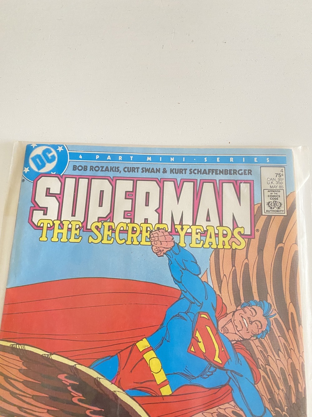 Superman The Secret Years #4 May 1985 DC Comic - Picture 4 of 6